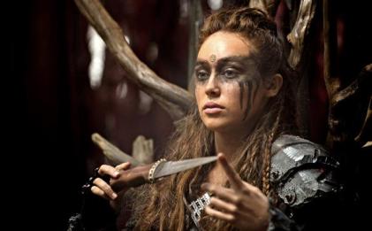 Commander Lexa - are you scared of her yet? (Cate Cameron/The CW)